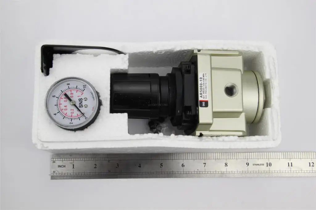 AirTAC type AR5000-10 1''BSPT regulator compress pressure reducer valve SNS pneumatic components
AirTAC type AR5000-10 1''BSPT regulator compress pressure reducer valve SNS pneumatic components