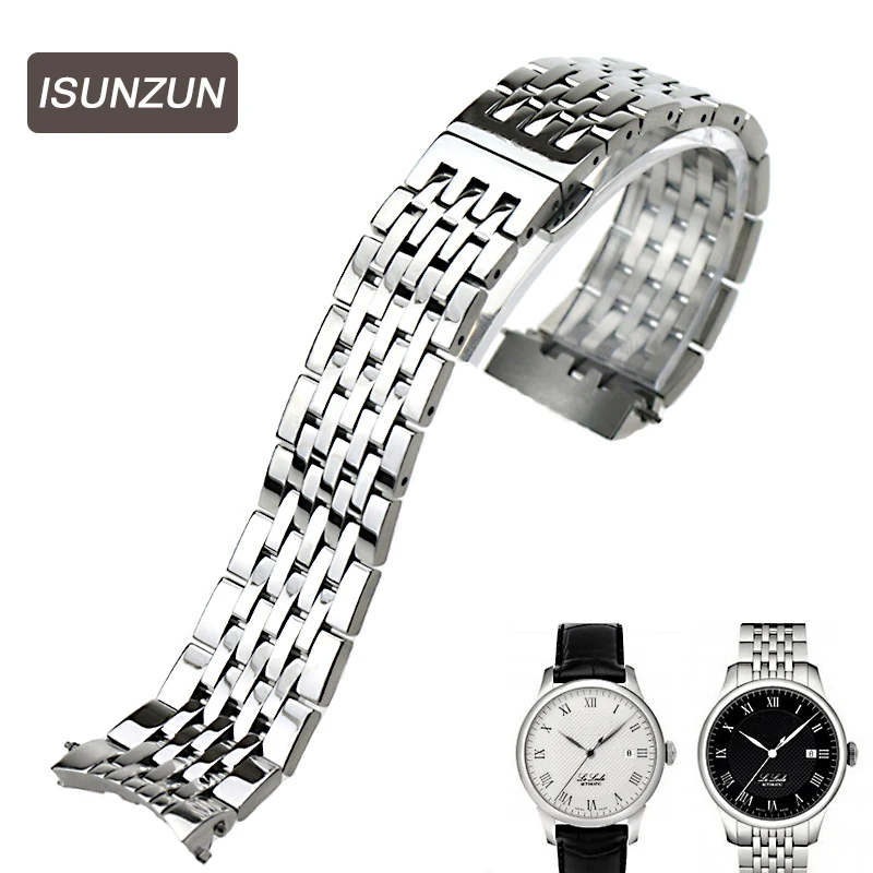 ISUNZUN 19mm Stainless Steel Watch Strap For Tissot For Lelocle 1853 For T41 Watches Band Silver/Gold Bracelet Belt Watch Straps
ISUNZUN 19mm Stainless Steel Watch Strap For Tissot For Lelocle 1853 For T41 Watches Band Silver/Gold Bracelet Belt Watch Straps