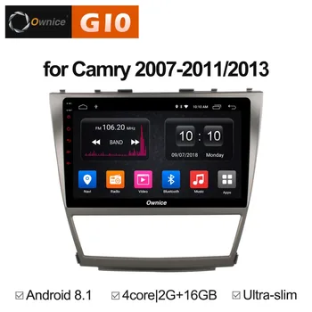 Car DVD Player Android 8.1 Quad Core 2GB RAM+16GB ROM For Toyota Camry 2007-2011/2013 GPS Navigation Radio Stereo BT TPMS DAB+
Car DVD Player Android 8.1 Quad Core 2GB RAM+16GB ROM For Toyota Camry 2007-2011/2013 GPS Navigation Radio Stereo BT TPMS DAB+