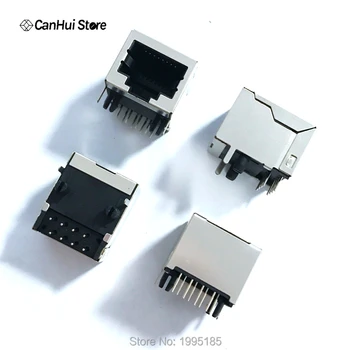 10Pcs Per Lot RJ45 Metal 8 Pin Female PCB Right Angle Board Jack Connector 8P8C Crystal Head Socket 18mm Network Interface
10Pcs Per Lot RJ45 Metal 8 Pin Female PCB Right Angle Board Jack Connector 8P8C Crystal Head Socket 18mm Network Interface