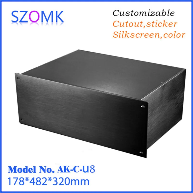 hot selling aluminum case box enclosure for electronics pcb junction box (1 pcs) 178*482*320mm electronic equipment enclosure
hot selling aluminum case box enclosure for electronics pcb junction box (1 pcs) 178*482*320mm electronic equipment enclosure