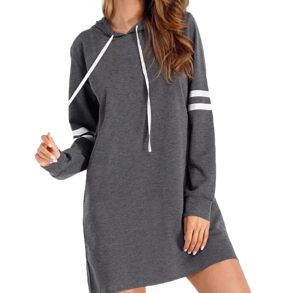 Sexy Dress Robe Femme Women Fashion New Long Sleeve Hoodie Long Sweatshirt Jumper Pullover Dress Vestidos Casuais #W
Sexy Dress Robe Femme Women Fashion New Long Sleeve Hoodie Long Sweatshirt Jumper Pullover Dress Vestidos Casuais #W