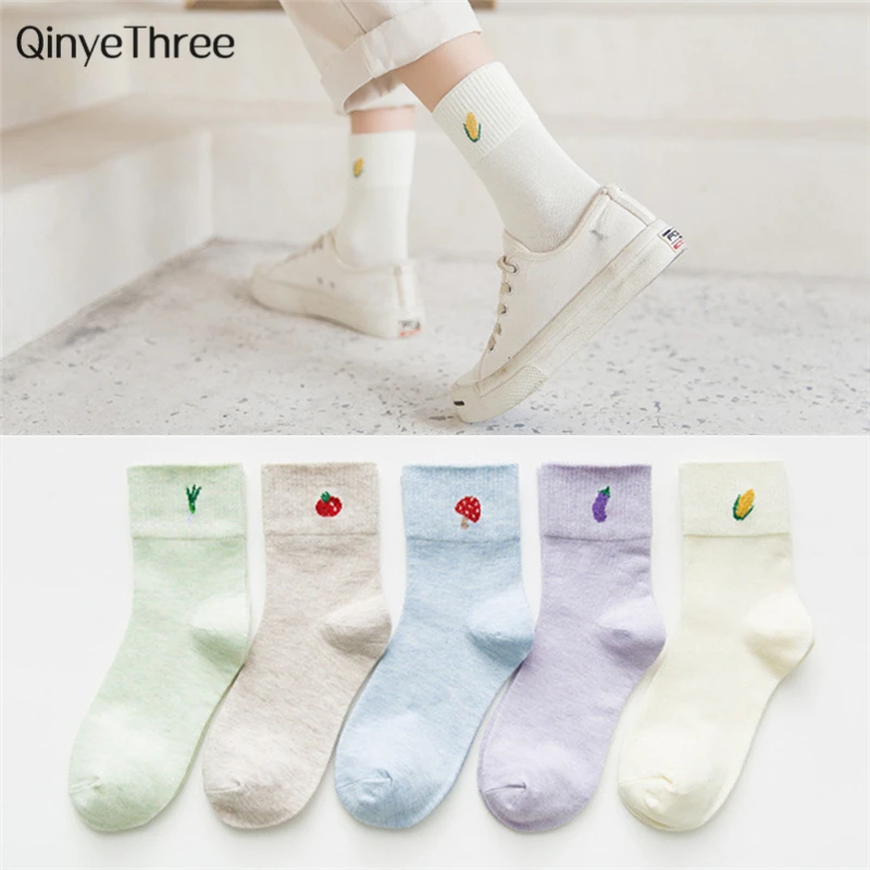 New women summer Korean style middle tube socks girls sox vegetable mushroom tomato corn eggplant art funny sokken dropship
New women summer Korean style middle tube socks girls sox vegetable mushroom tomato corn eggplant art funny sokken dropship