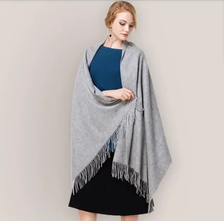 Pashmina Scarf Shawl Wool Cashmere blended Scarf Women Winter Scarfs Thick Pure Gray High Quality Natural Fabric Free Shipping
Pashmina Scarf Shawl Wool Cashmere blended Scarf Women Winter Scarfs Thick Pure Gray High Quality Natural Fabric Free Shipping
