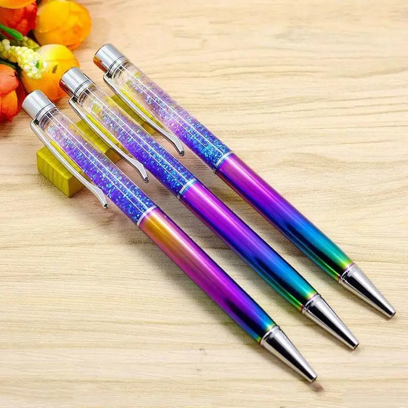 Cute Crystal Ballpoint Pen School Office Writing Stationery Colorful Luxury Crystal Diamond Roller Ball Metal Pen Children Gift
Cute Crystal Ballpoint Pen School Office Writing Stationery Colorful Luxury Crystal Diamond Roller Ball Metal Pen Children Gift