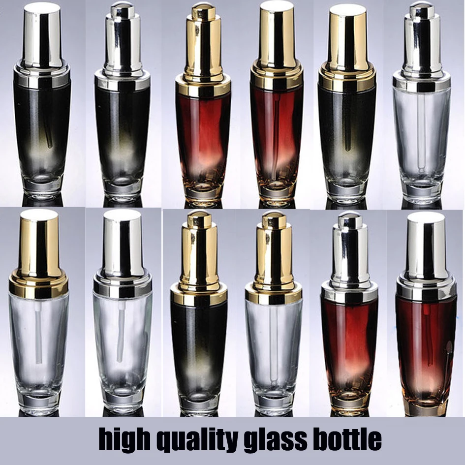 50pcs/lot 30ml 50ml 100ml dropper bottles pump glass lotion bottle for Cosmetic Packaging for essence skin care product
50pcs/lot 30ml 50ml 100ml dropper bottles pump glass lotion bottle for Cosmetic Packaging for essence skin care product