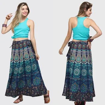 2019 Boho Floral Print Long Skirt Women Lace Up Summer Beach Casual Maxi Skirts Female Skirt
2019 Boho Floral Print Long Skirt Women Lace Up Summer Beach Casual Maxi Skirts Female Skirt