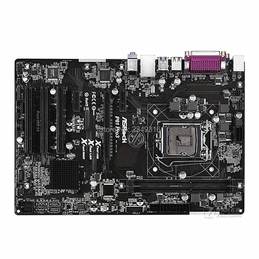 Used original slot LGA1150 H81 motherboard for ASRock P81 Pro3 desktop board USB3.0 SATA3 DDR3
Used original slot LGA1150 H81 motherboard for ASRock P81 Pro3 desktop board USB3.0 SATA3 DDR3
