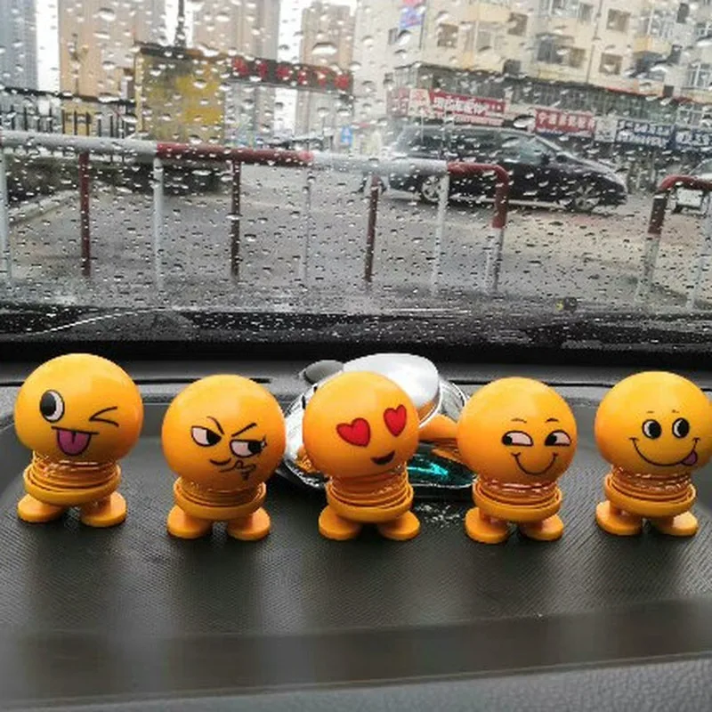 Shaking Head Toys Car Ornaments Nod Dolls Cute Cartoon Funny Emoji Wobble Head Robot Lovely Car Dashboard Decor Auto
Shaking Head Toys Car Ornaments Nod Dolls Cute Cartoon Funny Emoji Wobble Head Robot Lovely Car Dashboard Decor Auto