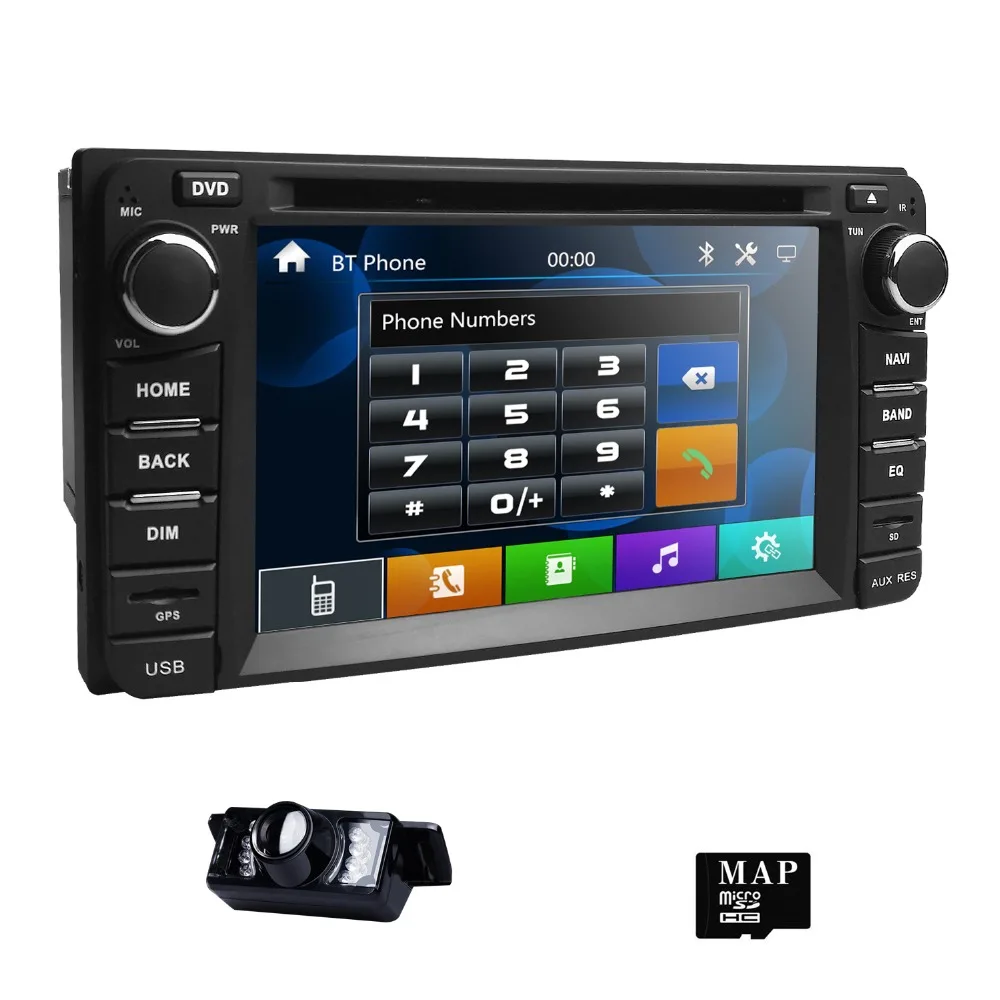 6.2" 2Din Car DVD Player for Toyota Corolla Auris Fortuner Estima Echo Innova RAV4 Prado Vios Hilux Vitz gps Navi Mirror DAB Cam
6.2" 2Din Car DVD Player for Toyota Corolla Auris Fortuner Estima Echo Innova RAV4 Prado Vios Hilux Vitz gps Navi Mirror DAB Cam
