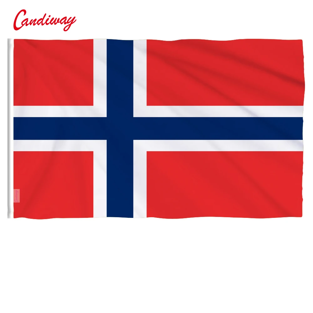 90 x 150cm The Norwegian flag High quality Norway national flags Polyester Flag metal Grommets NN093
90 x 150cm The Norwegian flag High quality Norway national flags Polyester Flag metal Grommets NN093