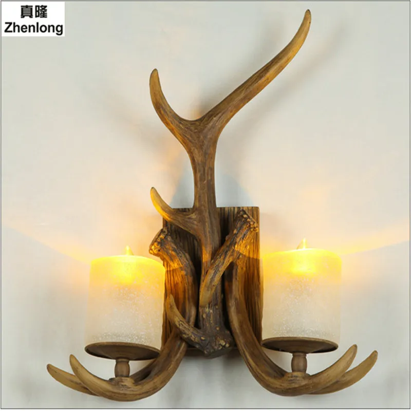 Bar Clubhouse Vintage Antlers Wall Lights E14 LED Light Bulb Hotel KTV Cafe Tea House Villa Wall Luminaire Led Country Field
Bar Clubhouse Vintage Antlers Wall Lights E14 LED Light Bulb Hotel KTV Cafe Tea House Villa Wall Luminaire Led Country Field