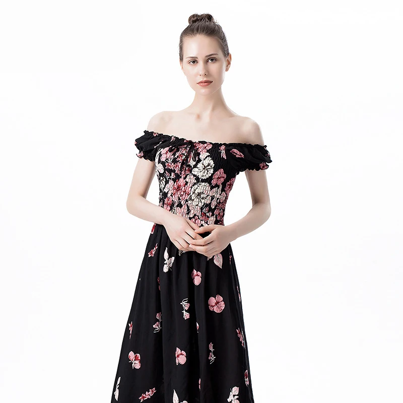 WHZHM Vestidos Verano 2018 Flower Dress Women Cotton Hollow Out Off Shoulder Vestido De Festa Floral Women Sundress Maxi Dress
WHZHM Vestidos Verano 2018 Flower Dress Women Cotton Hollow Out Off Shoulder Vestido De Festa Floral Women Sundress Maxi Dress