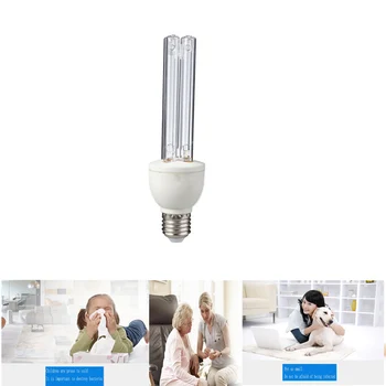 

E27 Ultraviolet Lamps Tungsten UV Ozone Sterilization Lamp 220V 15W 25W Disinfection Germicidal Lights Lamp for Home Kitchen