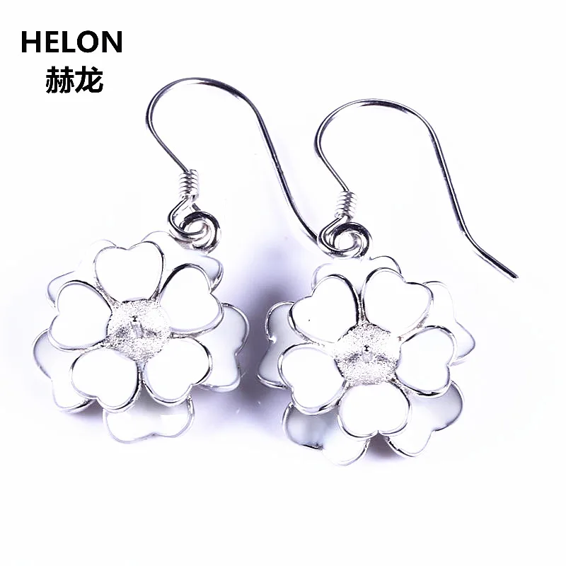 Wholesale Sterling Silver 925 Pearl or Round Bead 4-6mm Semi Mount Women Earrings Hook Earrings DIY Main Stone Cloisonne
Wholesale Sterling Silver 925 Pearl or Round Bead 4-6mm Semi Mount Women Earrings Hook Earrings DIY Main Stone Cloisonne
