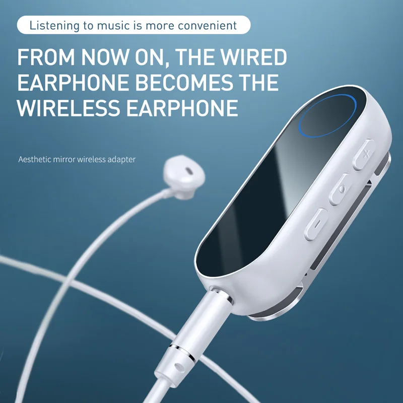 Headphone wireless bluetooth 5.0 adapter xiaomi portable bluetooth receiver 3.5mm jack audio for Mobile phone aux adapter Speake
Headphone wireless bluetooth 5.0 adapter xiaomi portable bluetooth receiver 3.5mm jack audio for Mobile phone aux adapter Speake