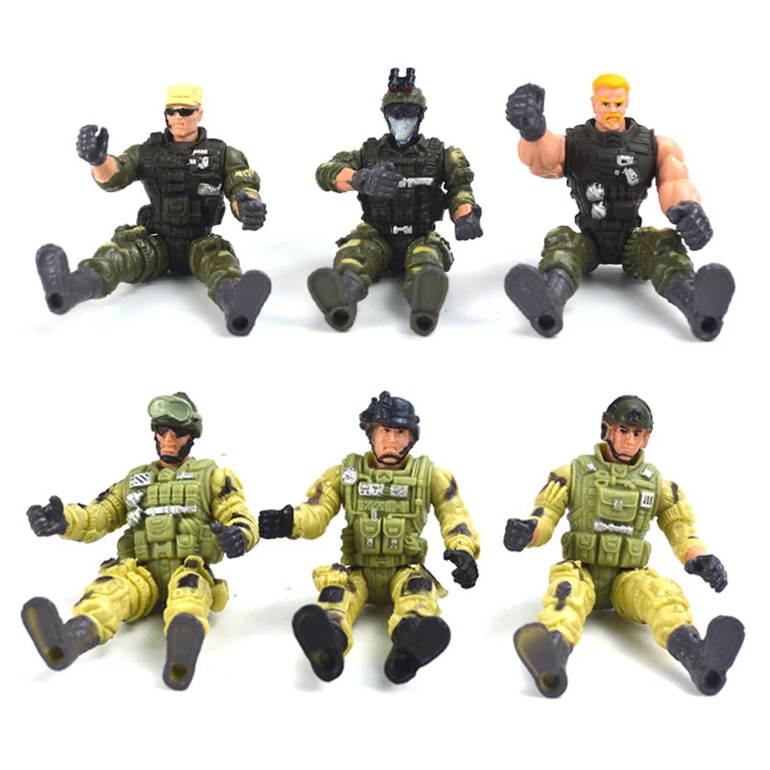 New Arrive 6 Styles Policemen Soldiers Military Doll Model Toys for Children Learning Playing Christmas Gift
New Arrive 6 Styles Policemen Soldiers Military Doll Model Toys for Children Learning Playing Christmas Gift