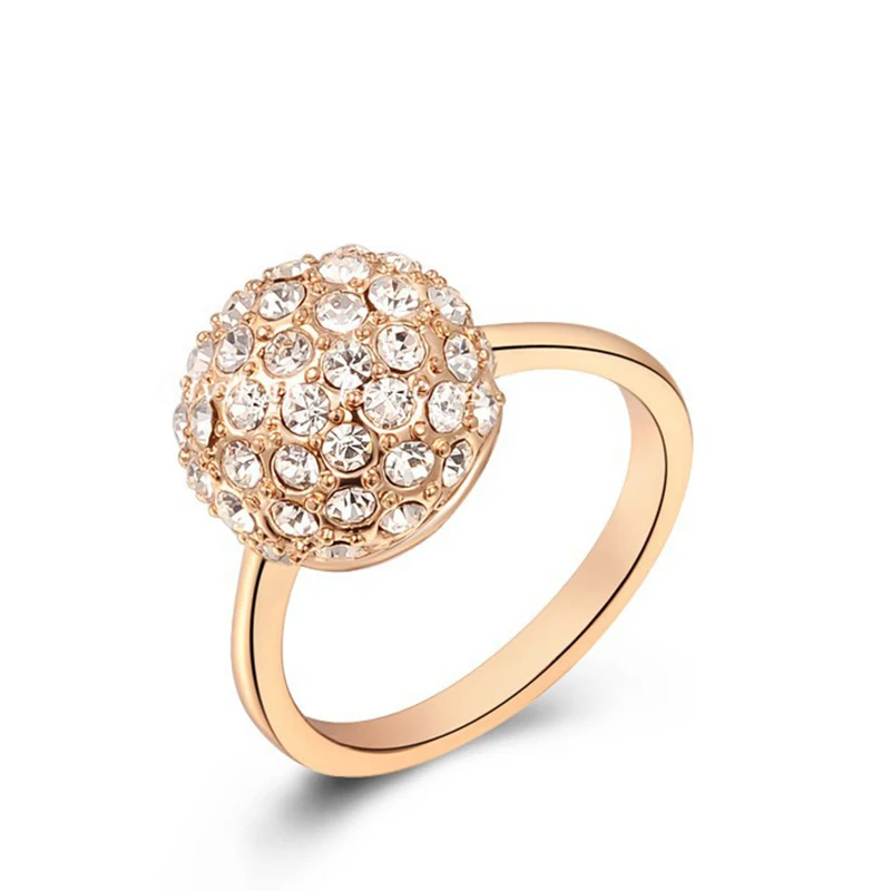 VC-LADY 2018 New Fashion A207 Wholesale Genuine Austrian Jewelry Single Ball Rose gold Color plated Crystal Rings Brand Wedding
VC-LADY 2018 New Fashion A207 Wholesale Genuine Austrian Jewelry Single Ball Rose gold Color plated Crystal Rings Brand Wedding