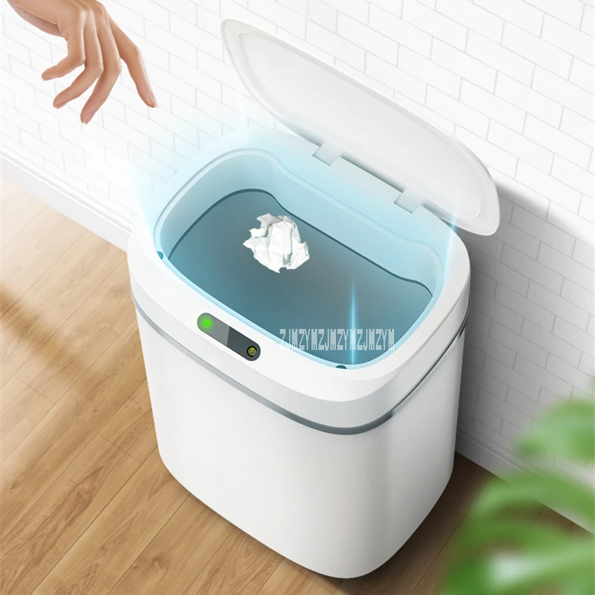 GY-ljt Household Smart Trash Can Intelligent Induction Trash Can Living Room Bedroom Kitchen Bathroom Creative Trash Can 12L
GY-ljt Household Smart Trash Can Intelligent Induction Trash Can Living Room Bedroom Kitchen Bathroom Creative Trash Can 12L