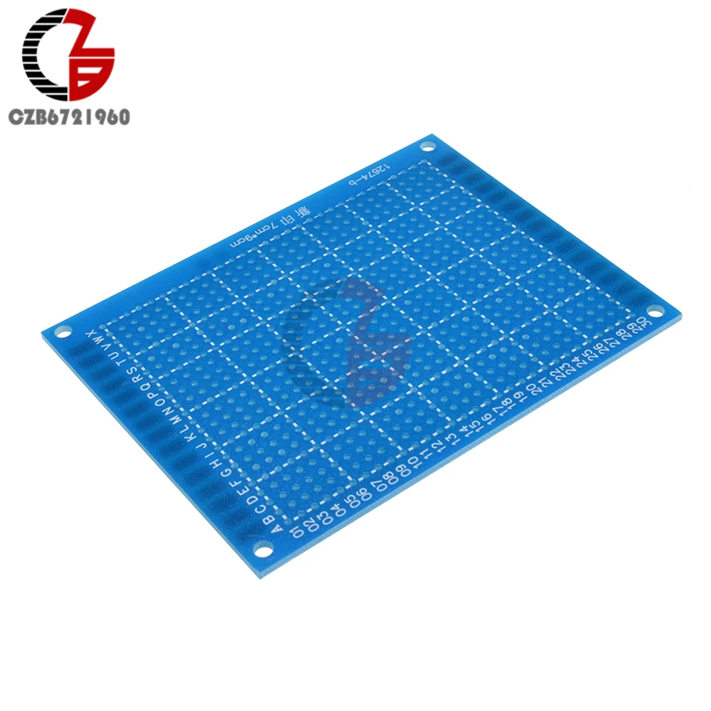 7x9 см односторонняя Прототипная плата PCB Луженая фотобумага 70 мм x 90 FR4 доска для