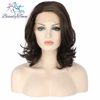 BeautyTown Summer Short Glueless Heat Resistant Hair Hand Tied Brown Color Synthetic Lace Front Wigs For Women Masquerade Makeup
BeautyTown Summer Short Glueless Heat Resistant Hair Hand Tied Brown Color Synthetic Lace Front Wigs For Women Masquerade Makeup