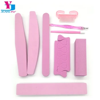 9pcs/Set Pink Nail Files Brush Durable Buffing Grit Sand Cuticle Pusher Remover Accessories Sanding File UV Gel Polish Tools
9pcs/Set Pink Nail Files Brush Durable Buffing Grit Sand Cuticle Pusher Remover Accessories Sanding File UV Gel Polish Tools