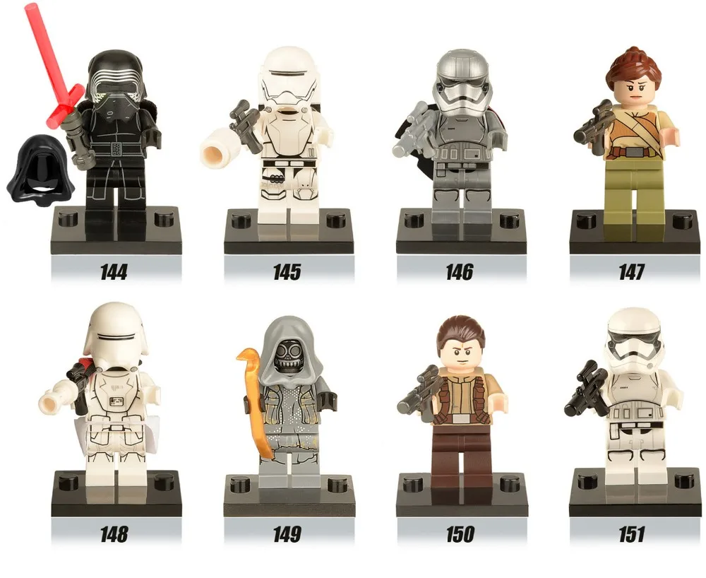 8pcs/set Star wars The Force Awakens Captain Phasma Kylo Ren Children Gift toys Building Bricks Blocks XINH144-151
8pcs/set Star wars The Force Awakens Captain Phasma Kylo Ren Children Gift toys Building Bricks Blocks XINH144-151
