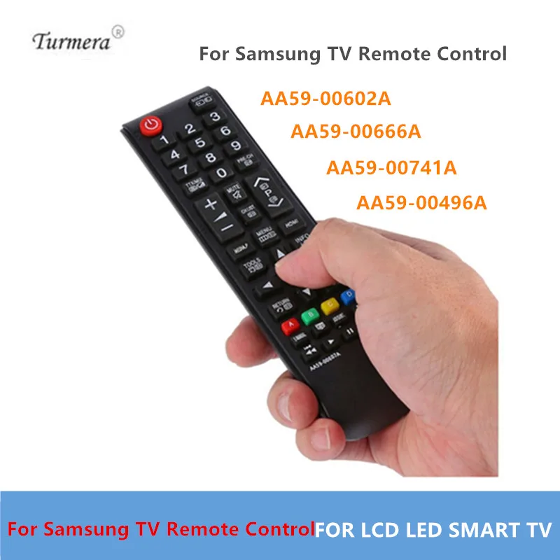 For Samsung TV Remote Control AA59-00602A AA59-00666A AA59-00741A AA59-00496A FOR LCD LED SMART TV Use Turmera NEW JU02
For Samsung TV Remote Control AA59-00602A AA59-00666A AA59-00741A AA59-00496A FOR LCD LED SMART TV Use Turmera NEW JU02