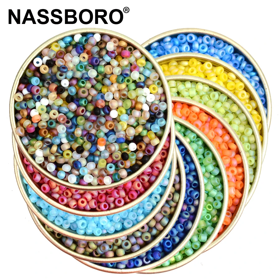 Approx.1000pcs 2MM Matte Plating Corolful Seed Beads Czech Glass Beads Charms Kralen Spacer Beads For Jewelry Making DIY Craft
Approx.1000pcs 2MM Matte Plating Corolful Seed Beads Czech Glass Beads Charms Kralen Spacer Beads For Jewelry Making DIY Craft