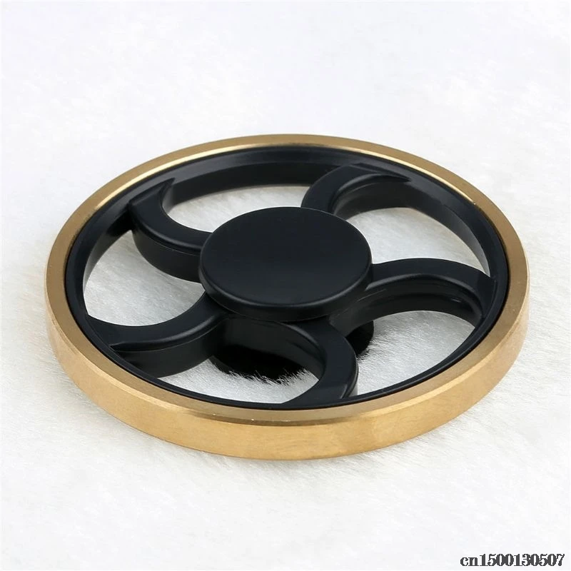 Hand Spinner Round Fidget Gyro Torqbar Brass Finger Toy EDC Focus ADHD Autism Drop Ship
Hand Spinner Round Fidget Gyro Torqbar Brass Finger Toy EDC Focus ADHD Autism Drop Ship