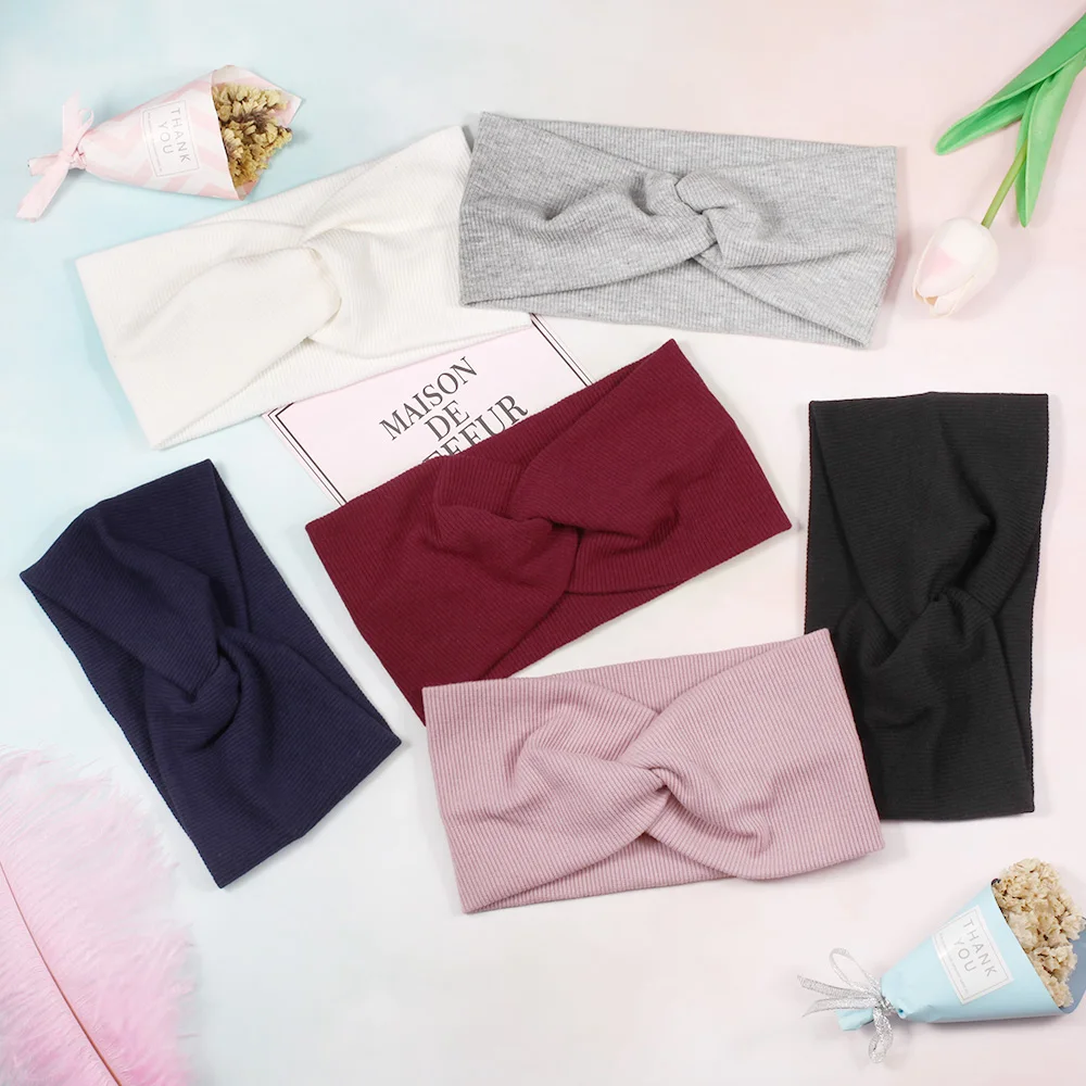 Fashion Soft Women Wide Hairbands Plain Elastic Stretch Girl Headband Twist Knot Turban for Lady Headwear Hair Accessories
Fashion Soft Women Wide Hairbands Plain Elastic Stretch Girl Headband Twist Knot Turban for Lady Headwear Hair Accessories