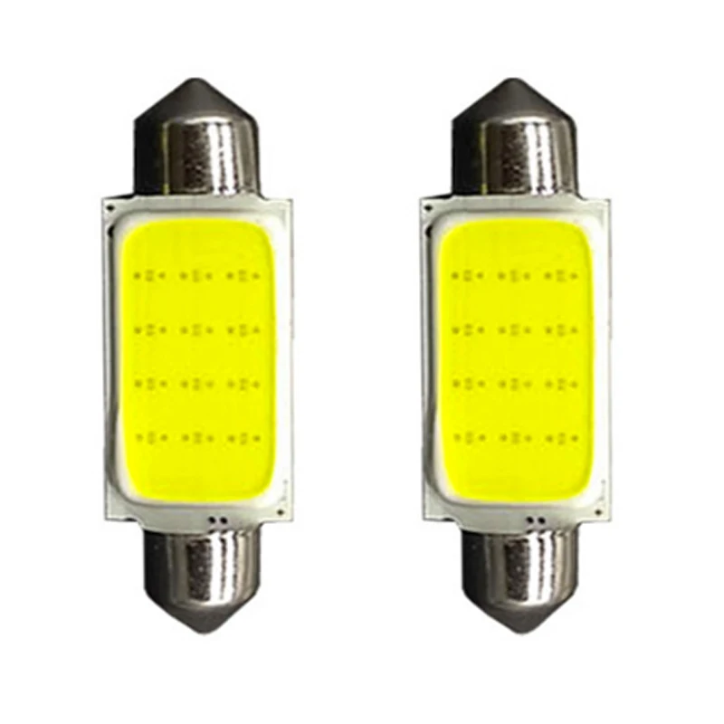 10pcs FESTOON COB 31mm 36mm 39mm 41mm Car LED Bulb 12 Chips C5W Car Dome Light Auto Interior Lamp DC12V White
10pcs FESTOON COB 31mm 36mm 39mm 41mm Car LED Bulb 12 Chips C5W Car Dome Light Auto Interior Lamp DC12V White
