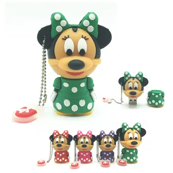 Beautiful Cute Mickey Minnie mouse USB Flash Drive Pendrive 4GB 8GB 16GB USB Stick External Memory Storage Pen Drive 4 colors
Beautiful Cute Mickey Minnie mouse USB Flash Drive Pendrive 4GB 8GB 16GB USB Stick External Memory Storage Pen Drive 4 colors