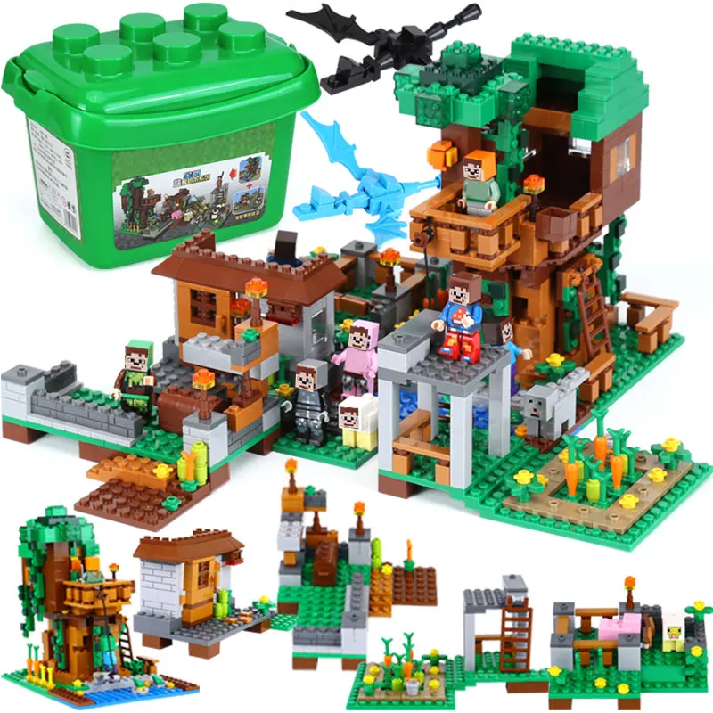 My World Tree House City Digital Building Blocks Educational toy Blocks Brick Piece Kids Toys Birthday Gifts minecraft
My World Tree House City Digital Building Blocks Educational toy Blocks Brick Piece Kids Toys Birthday Gifts minecraft