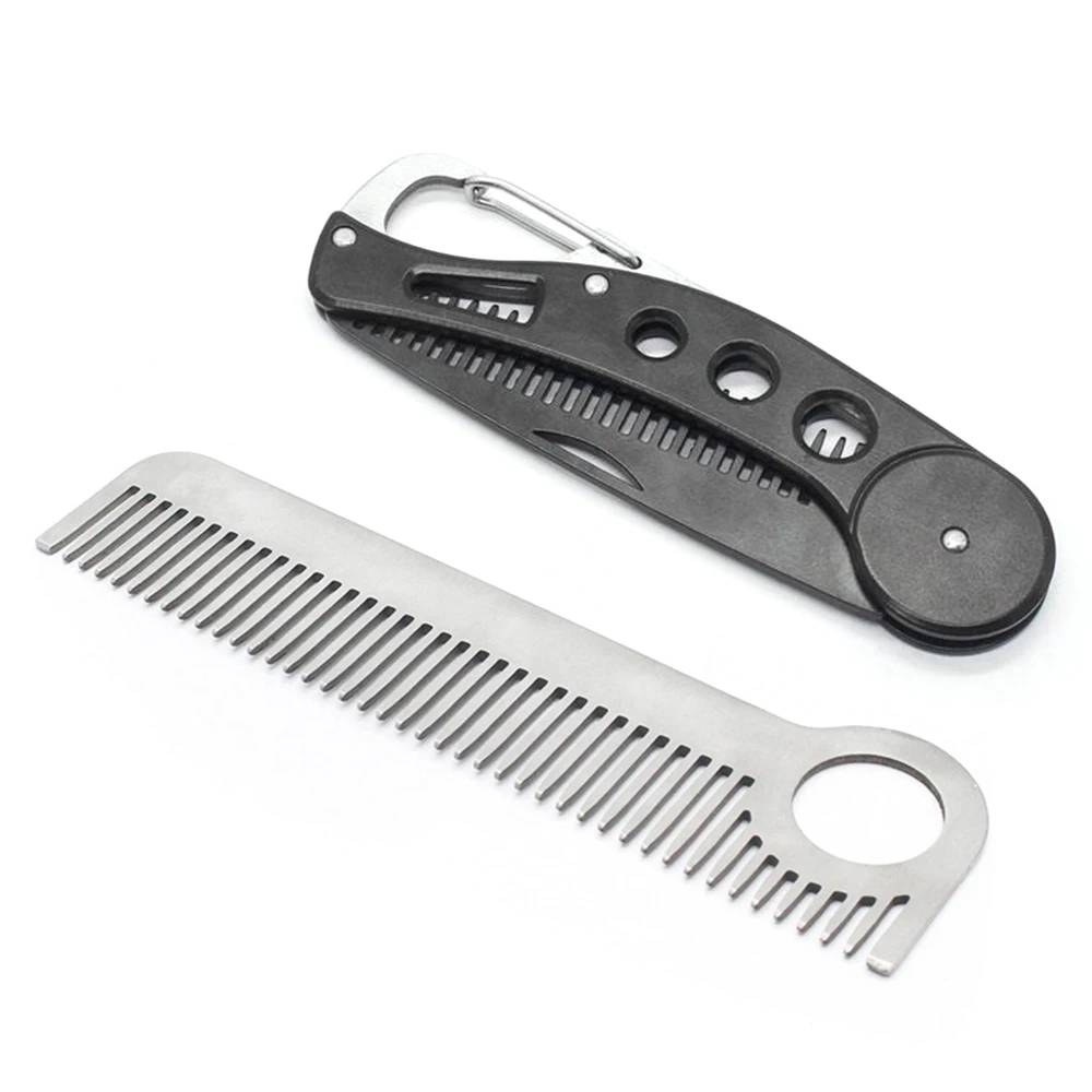 High Quality 1pc Portable Men Beard Comb Stainless Steel Male Shaving Pocket Comb Mustache Brush
High Quality 1pc Portable Men Beard Comb Stainless Steel Male Shaving Pocket Comb Mustache Brush