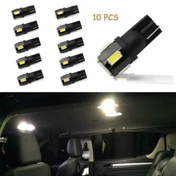 

For VW Golf 4 5 6 7 Passat B6 B7 Jetta MK5 MK6 MK7 CC Tiguan Scirocco Touareg Canbus T10 W5W LED Bulbs Car Interior Light Lamps