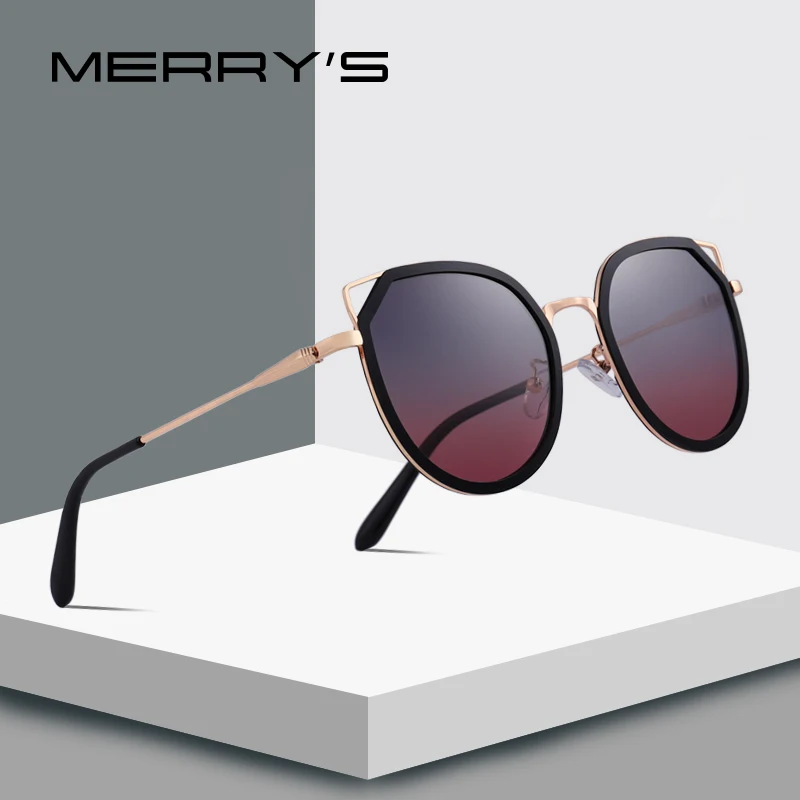 MERRYS DESIGN Women Fashion Cat Eye Polarized Sunglasses Gradient Lens Metal Temple 100% UV Protection S6176
MERRYS DESIGN Women Fashion Cat Eye Polarized Sunglasses Gradient Lens Metal Temple 100% UV Protection S6176