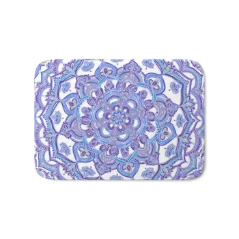Lilac Spring Mandala Floral Doodle Pattern In Purple & White Bath Mat Entry Front Door Mats Outdoor Entrance Indoor Home Funny
Lilac Spring Mandala Floral Doodle Pattern In Purple & White Bath Mat Entry Front Door Mats Outdoor Entrance Indoor Home Funny