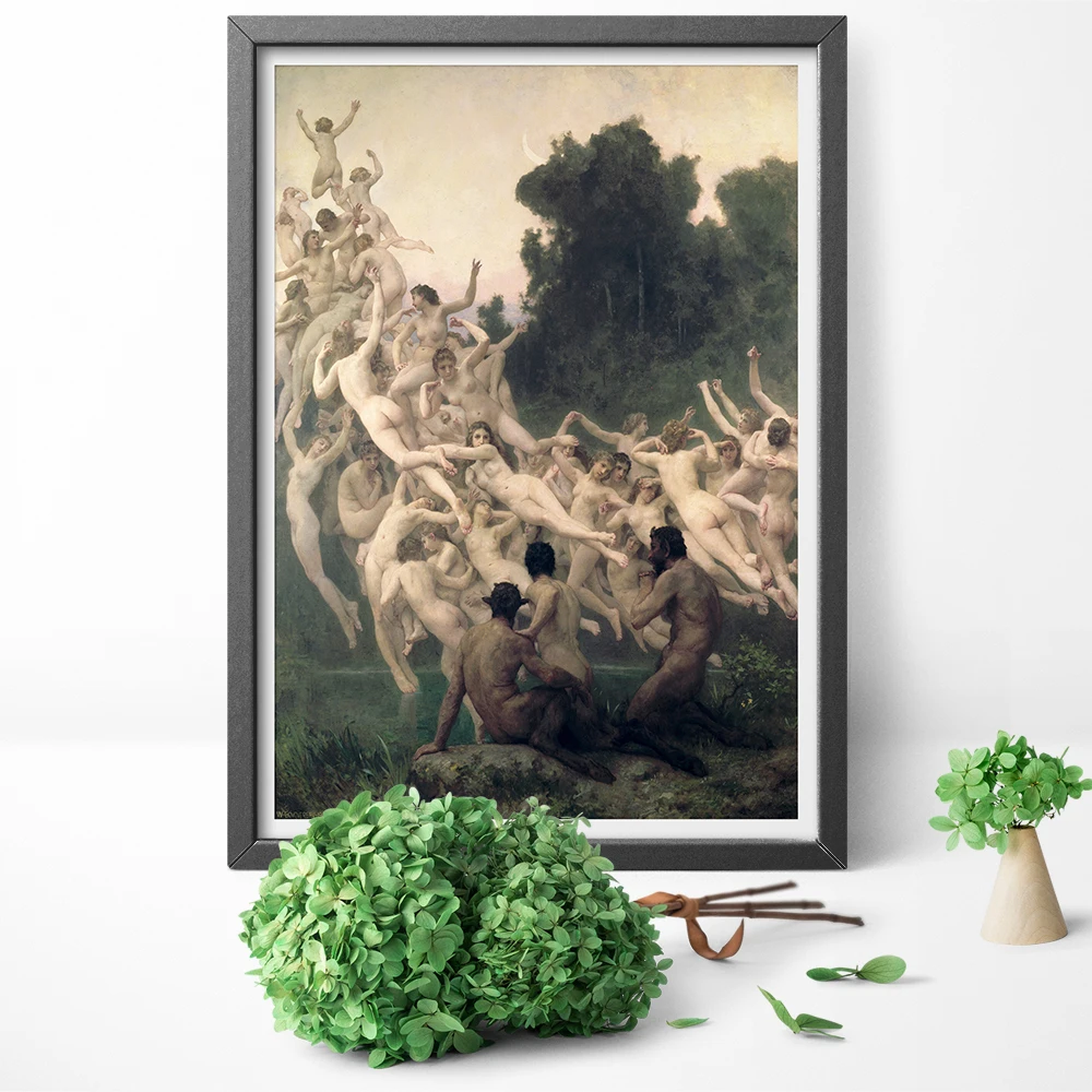The Oreads William-Adolphe Bouguereau Canvas Prints Wall Art Canvas Poster And Print Canvas Painting Wall Art Decorative Picture
The Oreads William-Adolphe Bouguereau Canvas Prints Wall Art Canvas Poster And Print Canvas Painting Wall Art Decorative Picture