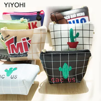 YIYOHI 2017 PU Cute Simple Style Cactus Zipper Plush Square Coin Purse Kawaii Children Coin Bag Women Wallets With Key Chain
YIYOHI 2017 PU Cute Simple Style Cactus Zipper Plush Square Coin Purse Kawaii Children Coin Bag Women Wallets With Key Chain