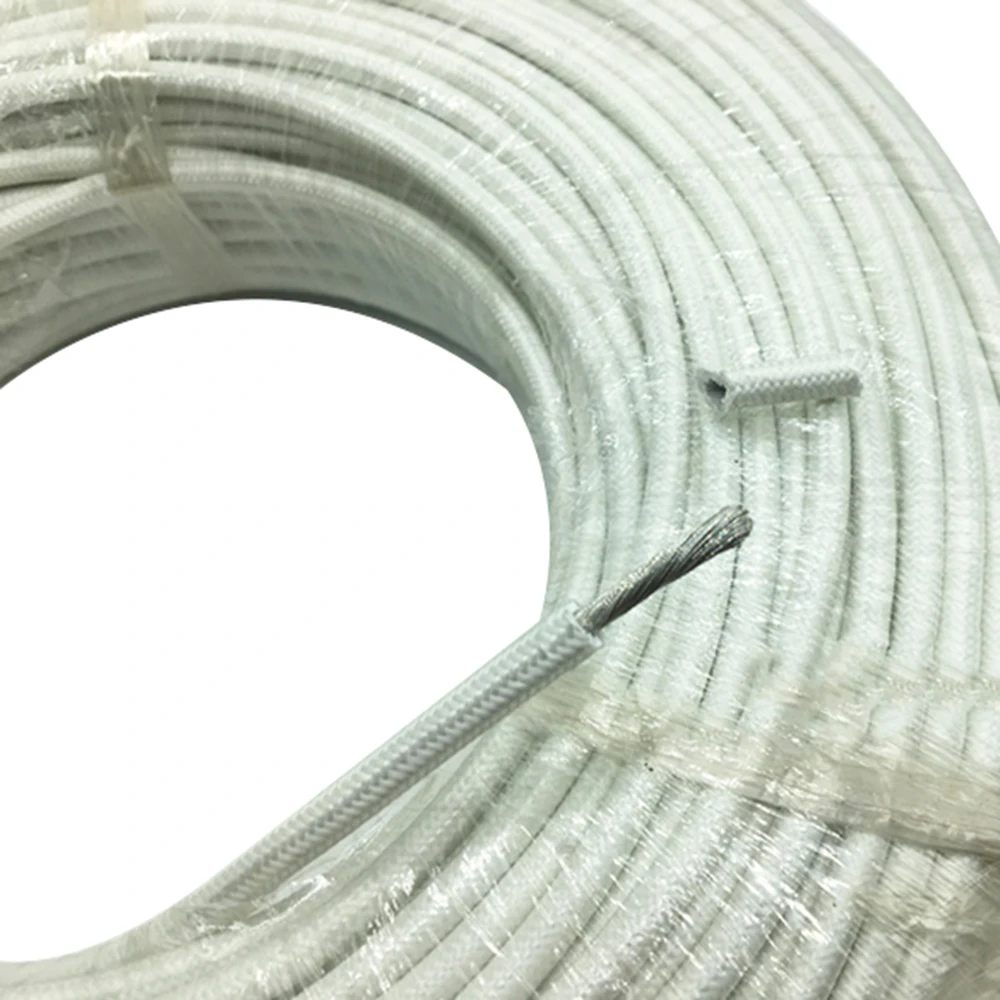 10M High temperature Mica Wire 1.5 square 2.5 4 6 Sqaure 300 degree Fire-Resistant Wire Silicone Rubber Braided Insulated Cable
10M High temperature Mica Wire 1.5 square 2.5 4 6 Sqaure 300 degree Fire-Resistant Wire Silicone Rubber Braided Insulated Cable