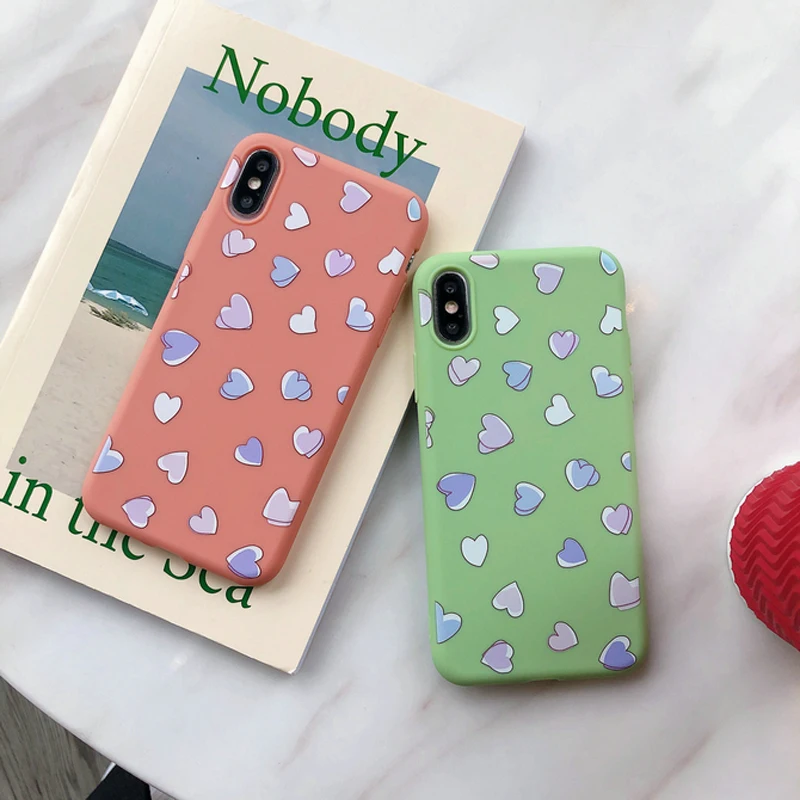 Phone Case For iPhone 7 8 XR XS MAX X 6S 6 Plus 5 5S SE Cartoon Soft Silicone Full Cute Love Heart Cover
Phone Case For iPhone 7 8 XR XS MAX X 6S 6 Plus 5 5S SE Cartoon Soft Silicone Full Cute Love Heart Cover