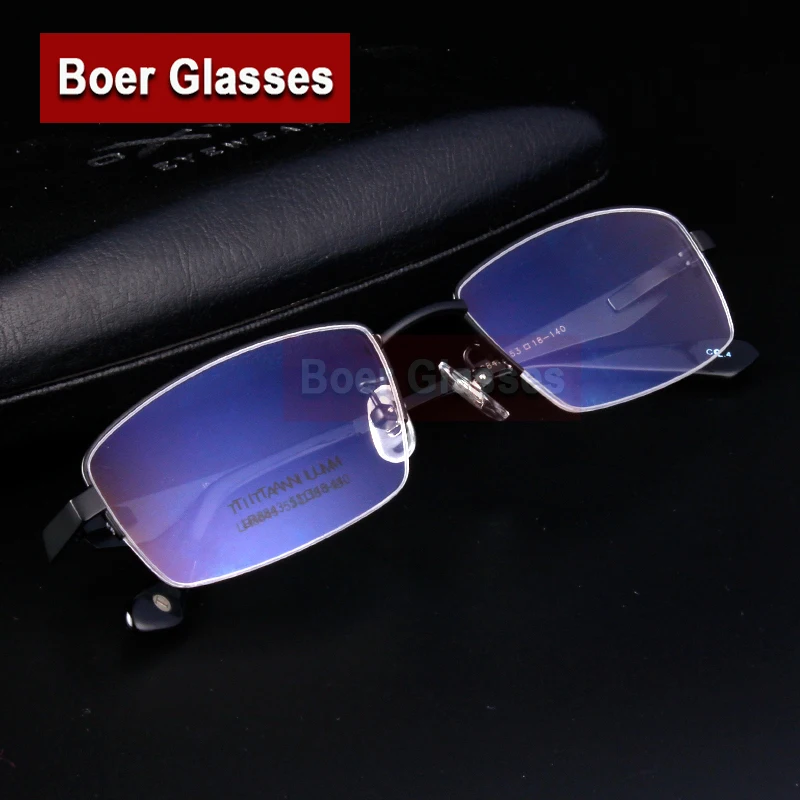 Titanium Male Eyeglasses Men Frames Half Rim Eye Glasses Myopia Spectacle Optical Prescription Eyewear 8843
Titanium Male Eyeglasses Men Frames Half Rim Eye Glasses Myopia Spectacle Optical Prescription Eyewear 8843