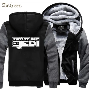 Star Wars I'm A Jedi Movie Jacket For Men 2020 Winter Warm Fleece Top Quality Sweatshirts Casual Men Thick Hoodies Men's Coat
Star Wars I'm A Jedi Movie Jacket For Men 2020 Winter Warm Fleece Top Quality Sweatshirts Casual Men Thick Hoodies Men's Coat