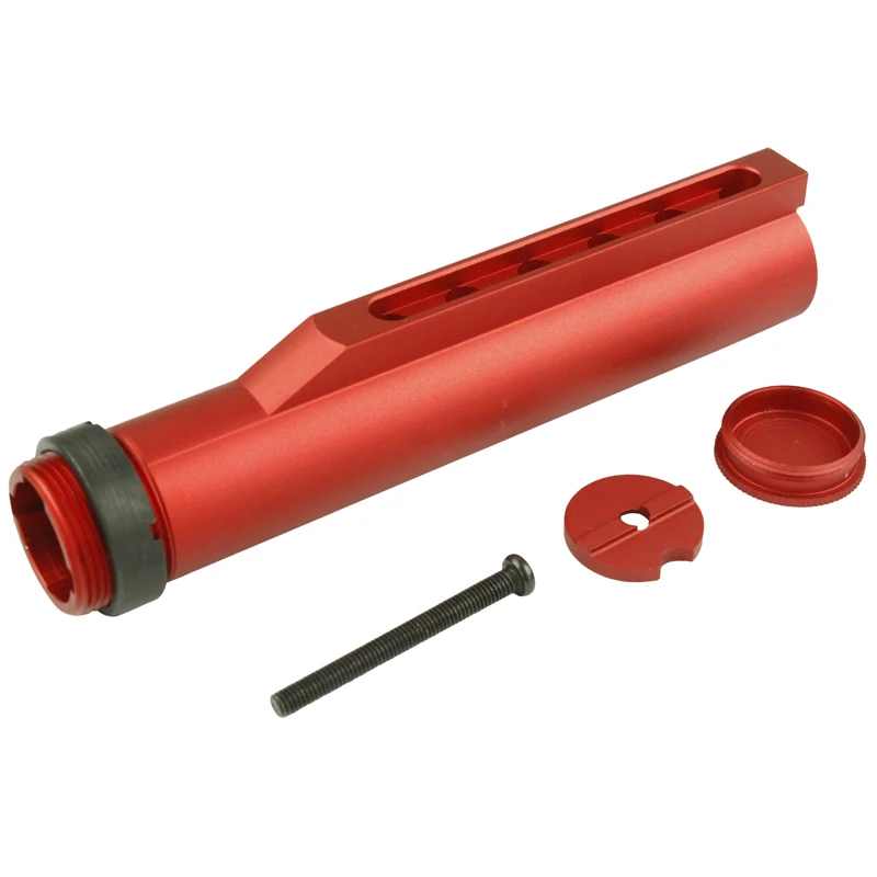 High Quality CNC Alloy 6 Position Red Stock Pipe For Airsoft AEG M4/M16 Hunting Accessories
High Quality CNC Alloy 6 Position Red Stock Pipe For Airsoft AEG M4/M16 Hunting Accessories