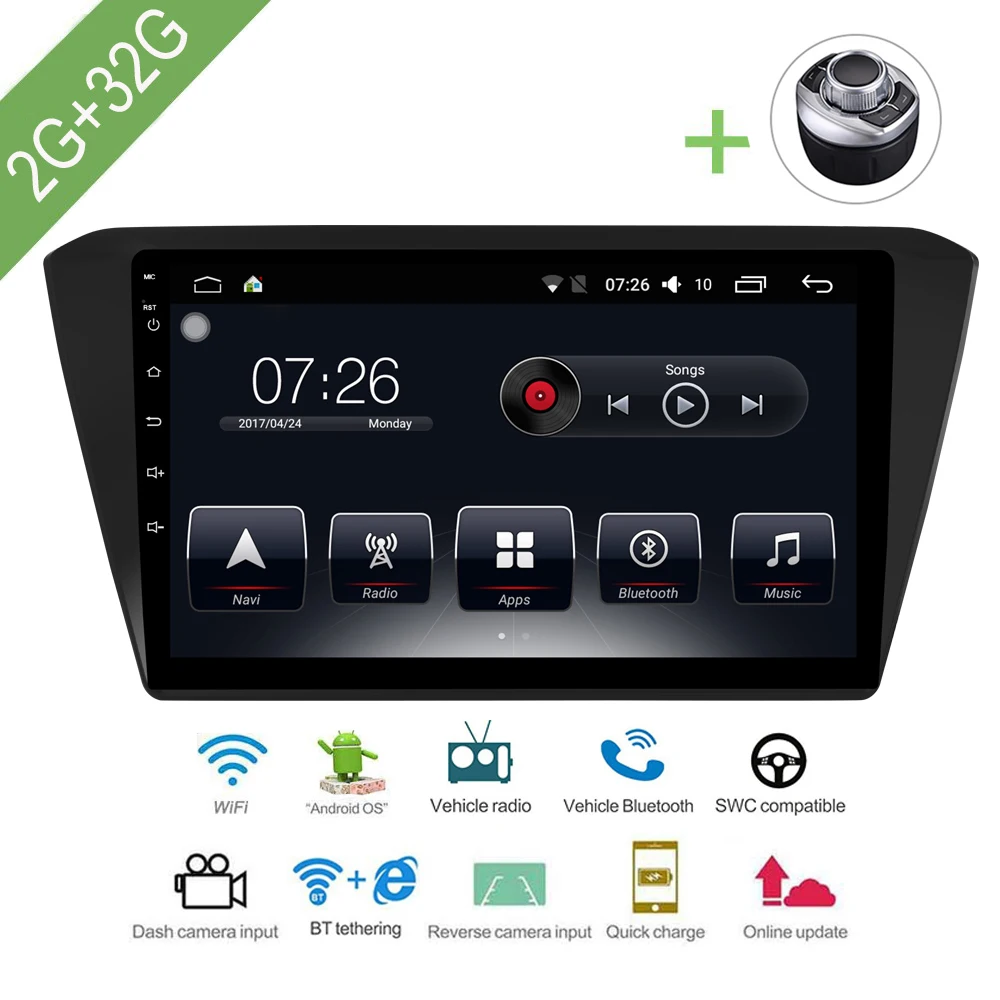 Car Multimedia player 1 Din Android 7.1 Car DVD For VW/Volkswage Skoda Superb 2015- 2018 10.1" 2G/32G touch screen Car Radio GPS
Car Multimedia player 1 Din Android 7.1 Car DVD For VW/Volkswage Skoda Superb 2015- 2018 10.1" 2G/32G touch screen Car Radio GPS