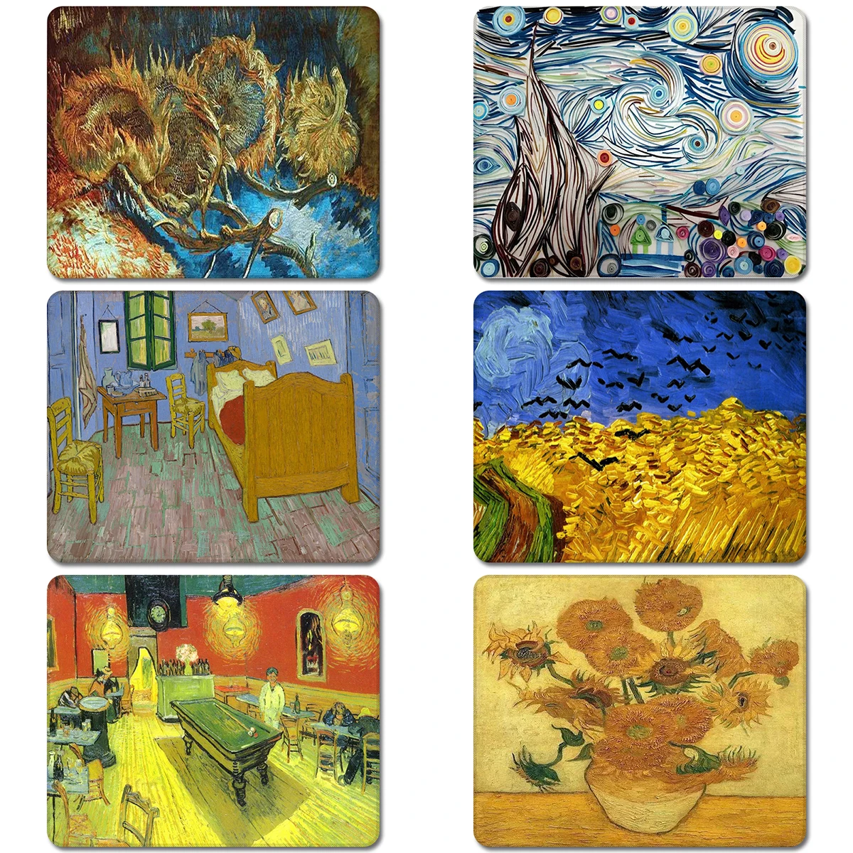 Van gogh Sunflowers Classic Paintings Nature Rubber Table Mouse Pad Laptop Computer Enclosure Mousepad Mat
Van gogh Sunflowers Classic Paintings Nature Rubber Table Mouse Pad Laptop Computer Enclosure Mousepad Mat