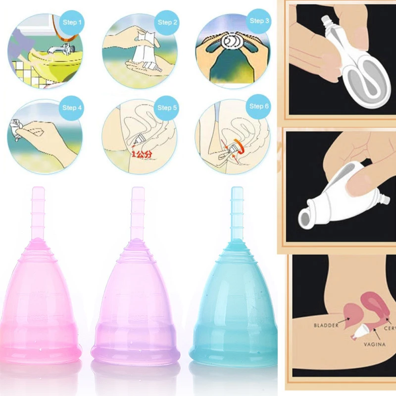 1PCS Feminine Hygiene Menstrual Cup Medical Grade Silicone Cups Lady Alternative Pads Tampons For Women Hygiene Care S L Size
1PCS Feminine Hygiene Menstrual Cup Medical Grade Silicone Cups Lady Alternative Pads Tampons For Women Hygiene Care S L Size