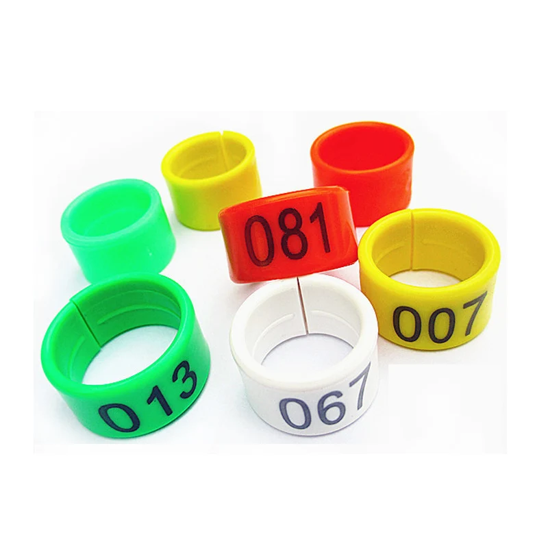 100 PC 4 Colors Inner Diameter 1.6cm Plastic Open Type Buckle Chicken Duck Goose Digital Foot Ring Poultry Farming Equipment
100 PC 4 Colors Inner Diameter 1.6cm Plastic Open Type Buckle Chicken Duck Goose Digital Foot Ring Poultry Farming Equipment