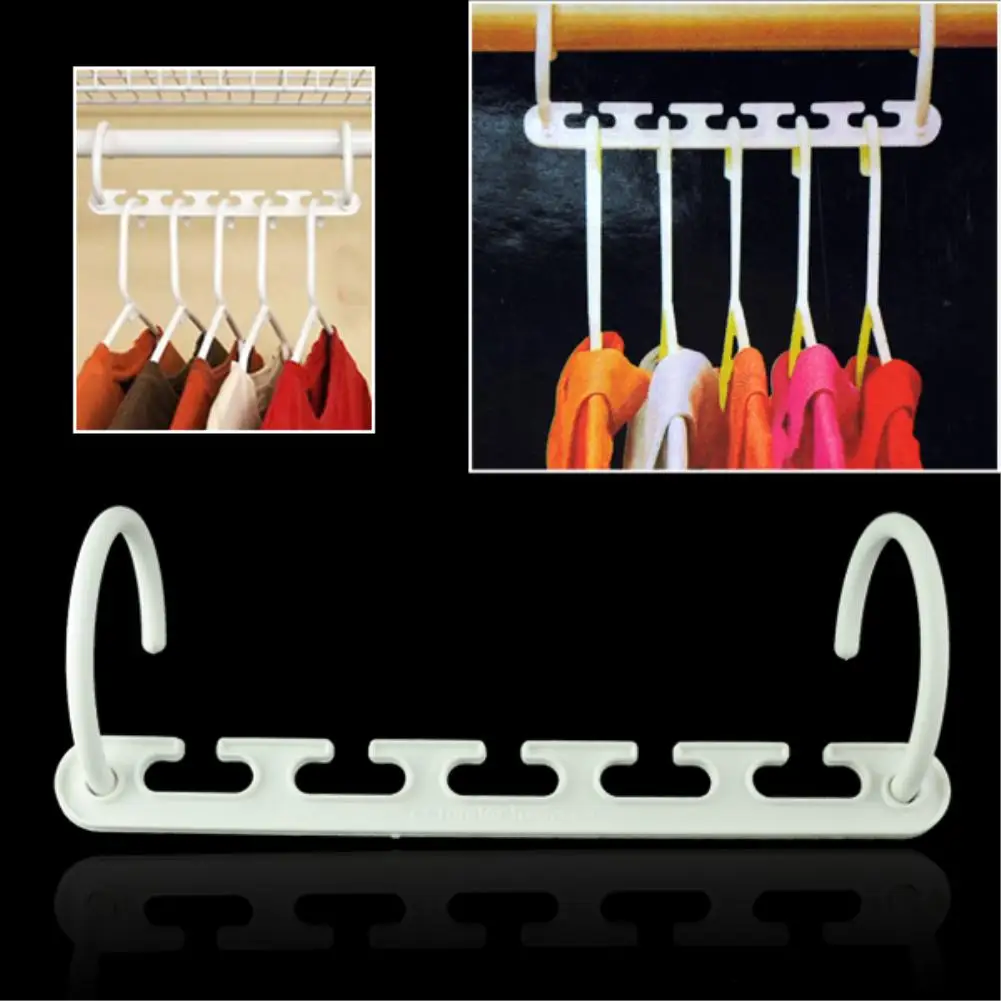 WITUSE 1 2 4 8 pcs Useful Magic Wonder Hanger Closet Space Saver Smart Organizer Clothes Hook Rack
WITUSE 1 2 4 8 pcs Useful Magic Wonder Hanger Closet Space Saver Smart Organizer Clothes Hook Rack